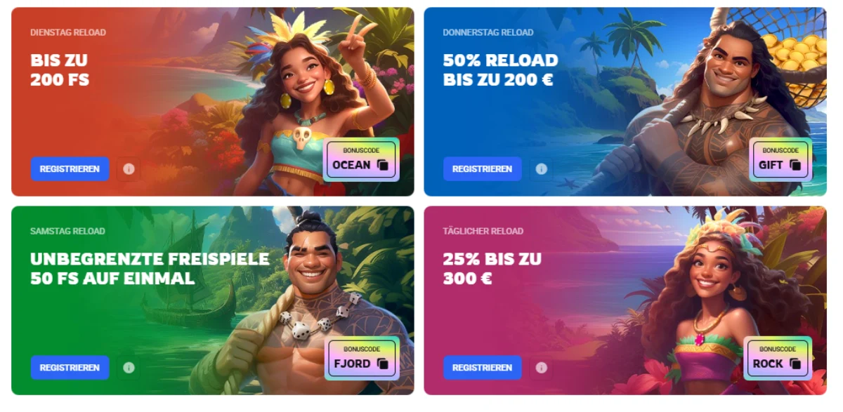 koru casino reloadbonus